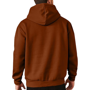 Hoodie personnalisé OEM pour homme, vêtements basiques en coton mélangé, poids lourd, 100% coton, qualité supérieure. - Product Image 3