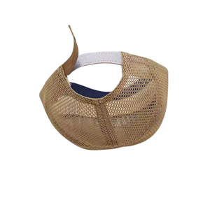 Casquette de camionneur personnalisée à 6 panneaux avec logo brodé sur le devant, casquette de baseball à dos en maille à bord incurvé pour le sport, le streetwear et les promotions - Product Image 3