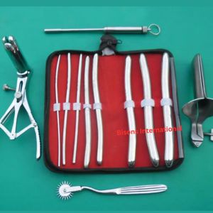 BISONS - Juego de 12 Instrumentos Quirúrgicos de Ginecología, Kit de Examen y Cirugía Menor de Acero Inoxidable para Ginecología y Obstetricia - Product Image 3