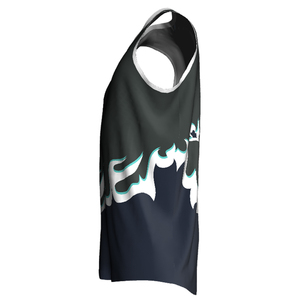 Ensemble de maillots de basket-ball en gros, unisexe, respirant, en polyester, sublimé, maillots d'équipe personnalisés, service OEM, prix bas - Product Image 3