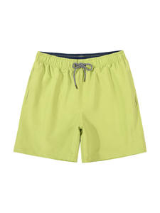 Traje de Baño Casual para Hombre, Cintura Media, Color Sólido, Forrado, Secado Rápido, Pantalones de Playa Transpirables, Estilo Wing-in, OEM, 100% Poliéster - Product Image 4