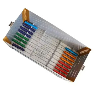 Instrumentos Quirúrgicos Ortopédicos Manuales para Artroscopia de Hombro, Duraderos, Reutilizables, de Acero Inoxidable, con Caja de Esterilización - Product Image 3