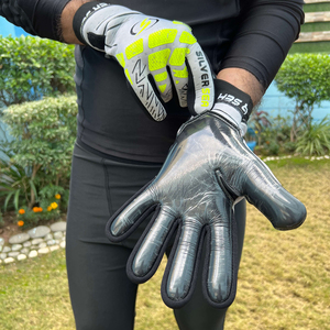 Professional Soccer Goalkeeper <b>Gloves</b> Protect Latex Knitting Nylon <b>Gloves</b> PU Material Guantes De Arquero Futbol Football <b>Gloves</b> - Product Image 2