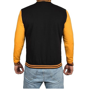 เสื้อแจ็คเก็ตเบสบอลแบบสั่งทำพิเศษสำหรับผู้ชาย รุ่น Voristy - Product Image 3