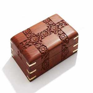 Latest Arrival <b>Rustic</b> Natural Finished Bamboo <b>Wood</b> Jewelry Packing Box Painted Durable Wedding Gift Box Top Manufacturer's - Product Image 5