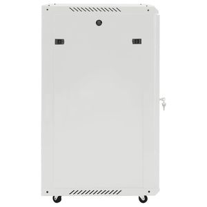 Armoire réseau 18U avec pieds pivotants 19 \ "IP20 23.6 \" x23.6 \ "x39.4 \" Dimensions - Product Image 4