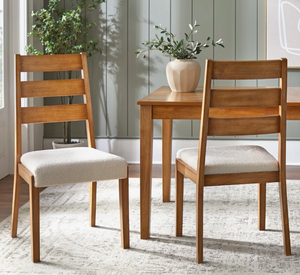 Chaise de salle à manger en bois de qualité supérieure, design contemporain avec coussin rembourré doux, fournisseur de meubles pour la maison, la cuisine et les restaurants - Product Image 1