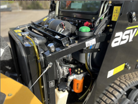 Chargeuse compacte sur pneus ASV RT40 haute performance 2023 pour travaux de terrassement, équipement lourd prêt à être expédié dans le monde entier