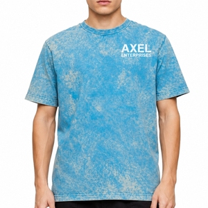เสื้อยืดโอเวอร์ไซส์ผู้ชายสไตล์วินเทจ ผ้าคอตตอนหนานุ่ม ใส่สบาย ระบายอากาศได้ดี เหมาะสำหรับสตรีทแวร์ - Product Image 2