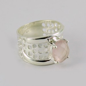 Bague en argent plaqué or avec citrine jaune taille ovale, style bohème, sertie clos, pour mariages et anniversaires - Product Image 2