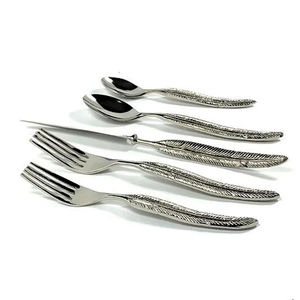 Premium Stainless Steel Metal <b>Cutlery</b> <b>Set</b> For Home Kitchen Dining Hotel Restaurant With Mirror Finish Design - Product Image 1