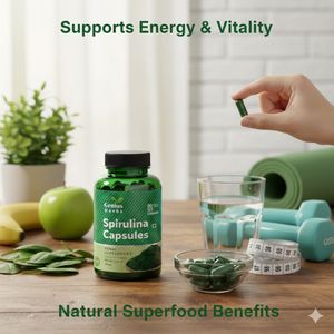 Tabletas Vegetales de Espirulina Avanzada, Píldoras de Extracto de Algas Nutritivas, Alta Absorción, Producto Natural para la Salud, Pedido al por Mayor, Stock Disponible, Envío Rápido - Product Image 5