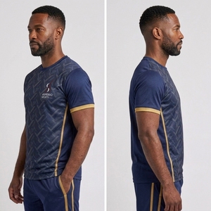 Camisetas de Gimnasio Personalizadas para Hombre, 100% Algodón, Manga Corta, Transpirables, de Secado Rápido, Ecológicas, de Alta Calidad, Corte Regular - Product Image 5
