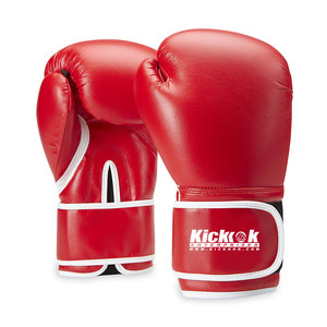 Guantes de Boxeo de Cuero Premium con Agarre Antideslizante y Correa de Muñeca Ajustable para Uso Unisex - Material Duradero para Entrenamiento y Ejercicios en el Gimnasio - Product Image 1