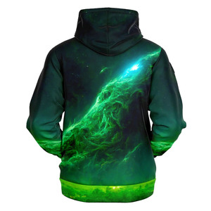 Sweat à capuche pour homme personnalisé avec impression par sublimation, manches longues, grande taille, 100% polyester, design avec poche, respirant et à séchage rapide - Product Image 4