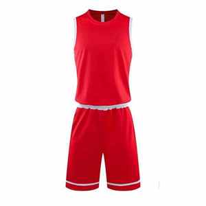 Breathable <b>Light</b> Weight Plus Size Adult Basketball Uniform Top Custom Sports Clothing Moisture-Wicking Quick Dry 100% Polyester - Product Image 1
