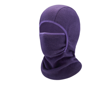 Vente en gros : Bonnet d'hiver en polaire, cagoule, masque facial, cache-cou coupe-vent pour activités de plein air, masque de ski intégral - Product Image 3