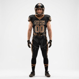 Uniformes de football personnalisés en gros, maillots de football personnalisés, coupe athlétique en maille extensible pour les équipes - Product Image 5