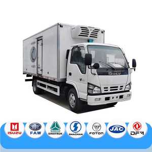 Camion frigorifique 4x2, fourgonnette frigorifique, véhicule de transport en chaîne du froid, diesel, boîte manuelle, camion frigorifique - Product Image 1