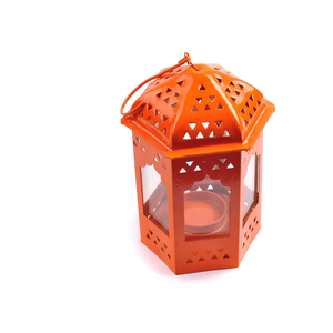 Elegante Portavelas de Metal Color Dorado, Maravilloso Diseño de Linterna Decorativa para Decoración de Iluminación del Hogar y Jardín - Product Image 5