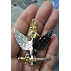 Insignias Masónicas de Caballero Templario Promovido al Rango de Gran Heraldo, Insignia Bordada a Mano para Coser - Product Image 3