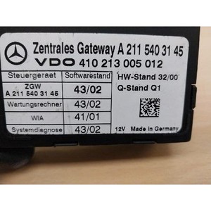 ECU และโมดูลคอมพิวเตอร์มือสองสำหรับรถยนต์ E-class รุ่น 2115403145 - Product Image 4