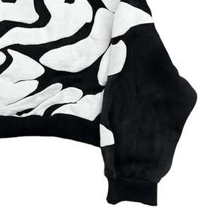 Wholesale Custom Fall 3d logo Puff Print Hoodie No <b>String</b> Custom Womens Puff Print Hoodies OEM Trending Low MOQ - Product Image 5