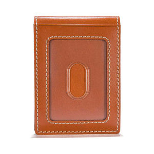 Multifunctional Smart RFID Blocking Vintage Short Card Holder Men's <b>Genuine</b> <b>Leather</b> <b>Wallet</b> Polyester Wholesale Custom Color OEM - Product Image 4