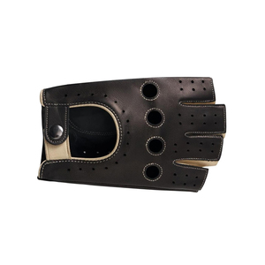 Work <b>Gloves</b> Leather For Driver Hand And ARM Safety Half Finger <b>Thin</b> Section Breathable Bike Driver Sun defence <b>Gloves</b> - Product Image 4