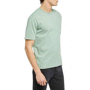 T-shirt essentiel pour homme, coton lourd de qualité supérieure, coupe classique, col rond, tee-shirt décontracté pour tous les jours - Product Image 5