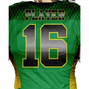 Personnalisé haute qualité broderie football américain uniformes jeunesse équipe collège 7 V 7 drapeau maillot de football américain - Product Image 6