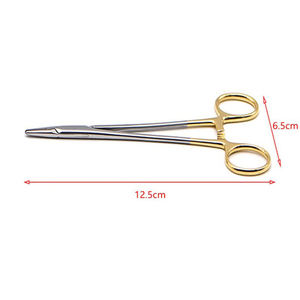 Stainless Steel Manual Needle <b>Holder</b> Premium Surgical & Dental Precision Instrument By Dentavex - Product Image 1