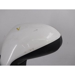 207 2009-2015 LEFT Left Side <b>Door</b> <b>Mirror</b> Used OEM 96806490XT - Product Image 3