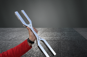 Mars International 528Hz Giant Tuning Fork <b>Vibrational</b> Healing Tuning \ Tuning fork resonator.. - Product Image 5