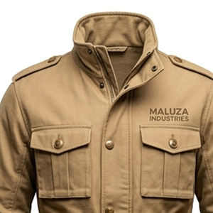 Veste de chasse camouflage imperméable personnalisée pour homme, coupe-vent thermique silencieuse en softshell, tactique d'extérieur, vente en gros - Product Image 3