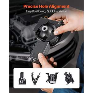 Secure Support Replacement <b>Engine</b> Transmission Motor <b>Mount</b> Kit Compatible 2003-2008 for Toyota for Corolla 1.8L L4 Replaces OE# - Product Image 6