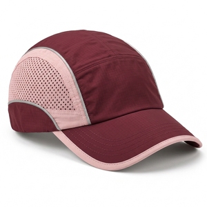 Custom running hats designed with airy mesh panels comfortable <b>headbands</b> and personalized colors for <b>sports</b> events and team wear - Product Image 2