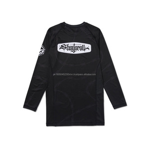Premium Quality Jiu Jitsu <b>Bjj</b> Boxing Rash Guard Latest Design Shoyoroll <b>Rashguard</b> Multicolor Jiu Jitsu Grappling <b>Rashguard</b> Mens - Product Image 2