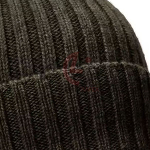 2026 New Design 100% Wool Low Price Beanie Hats OEM Service Wholesale Custom Made Jacquard Hats - Product Image 4