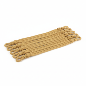 Cordons de chapeau en fil torsadé OEM ODM en gros, sur mesure, style classique, ronds et enduits - Product Image 5