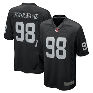 Service de fabrication OEM sous marque privée, kit de football américain, mélange polyester-spandex, version fan, uniforme de football américain - Product Image 3
