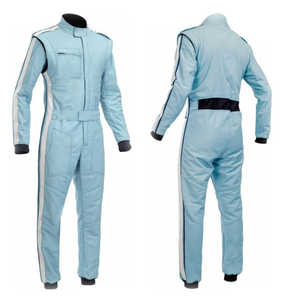Traje de Carreras de Karting Personalizado de Una Pieza de Alta Calidad, Chaqueta Unisex Profesional, Overol Ignífugo, Transpirable, de Spandex/Algodón - Product Image 1