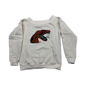 Sudaderas con Hombros Descubiertos de Sorority con Diseños de HBCU DST FAMU ZPB Sigma Gamma Rho, de Algodón y Felpa, Estilo Coreano - Product Image 6