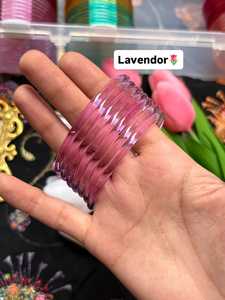 Bracelets/Joncs en résine pour femmes et filles, taille personnalisable, modèle/Style Ange, cadeau de mariage, artisanat en résine - Product Image 4