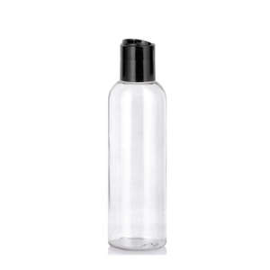 Botella Cosmo Delgada de Plástico PET Transparente de 250 ml y 8 oz con Tapa para Loción, Aceite Corporal, Champú, Sérum para el Cuidado de la Piel, Envase Cosmético Personalizado - Product Image 4