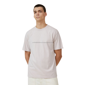 Camisetas de Hombre al por Mayor de Alta Calidad, 100% Algodón, 210 g/m², Tallas Grandes, Personalizables con Logotipo, Camisetas Lisas - Product Image 1