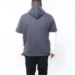<b>Men</b>’s Double Layer Hooded <b>Sweatshirt</b> | Custom Logo Printing & Embroidery | High Quality Wholesale <b>Hoodie</b> - Product Image 3
