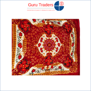 Alta calidad duradera personalizada 100% poliéster estilo americano/europeo plegable cama individual mantas florales al mejor precio - Product Image 5