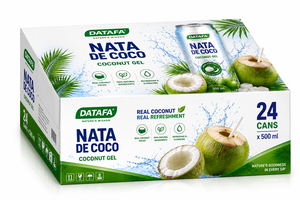 Puré de Agua de Coco 100% Natural en Lata de 500 ml, Bebida Refrescante con Sabor Real - Product Image 6