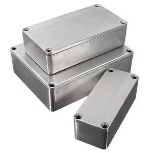 Boîte de jonction en acier inoxydable avec couvercle, boîtier étanche de 8x6x4 pouces pour la protection des câblages électriques - Product Image 6